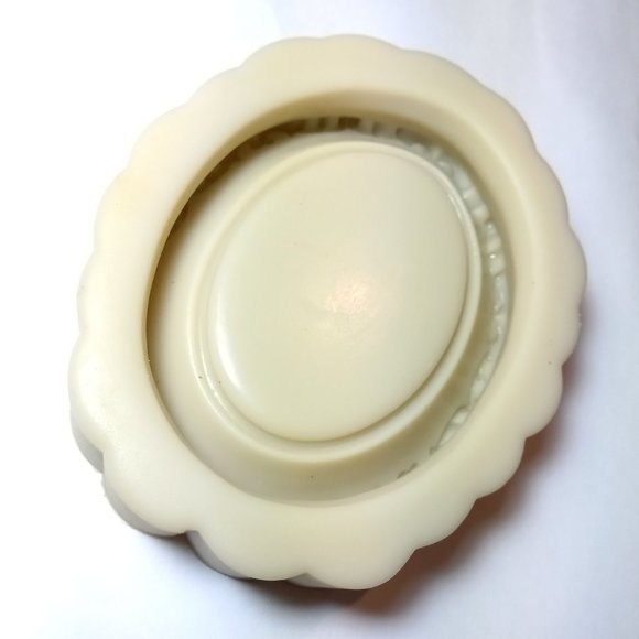 4.5''Vintage Silicone Oval Jewelry Tray mold, Antique Jewelry tray mold - Picture 5 of 5